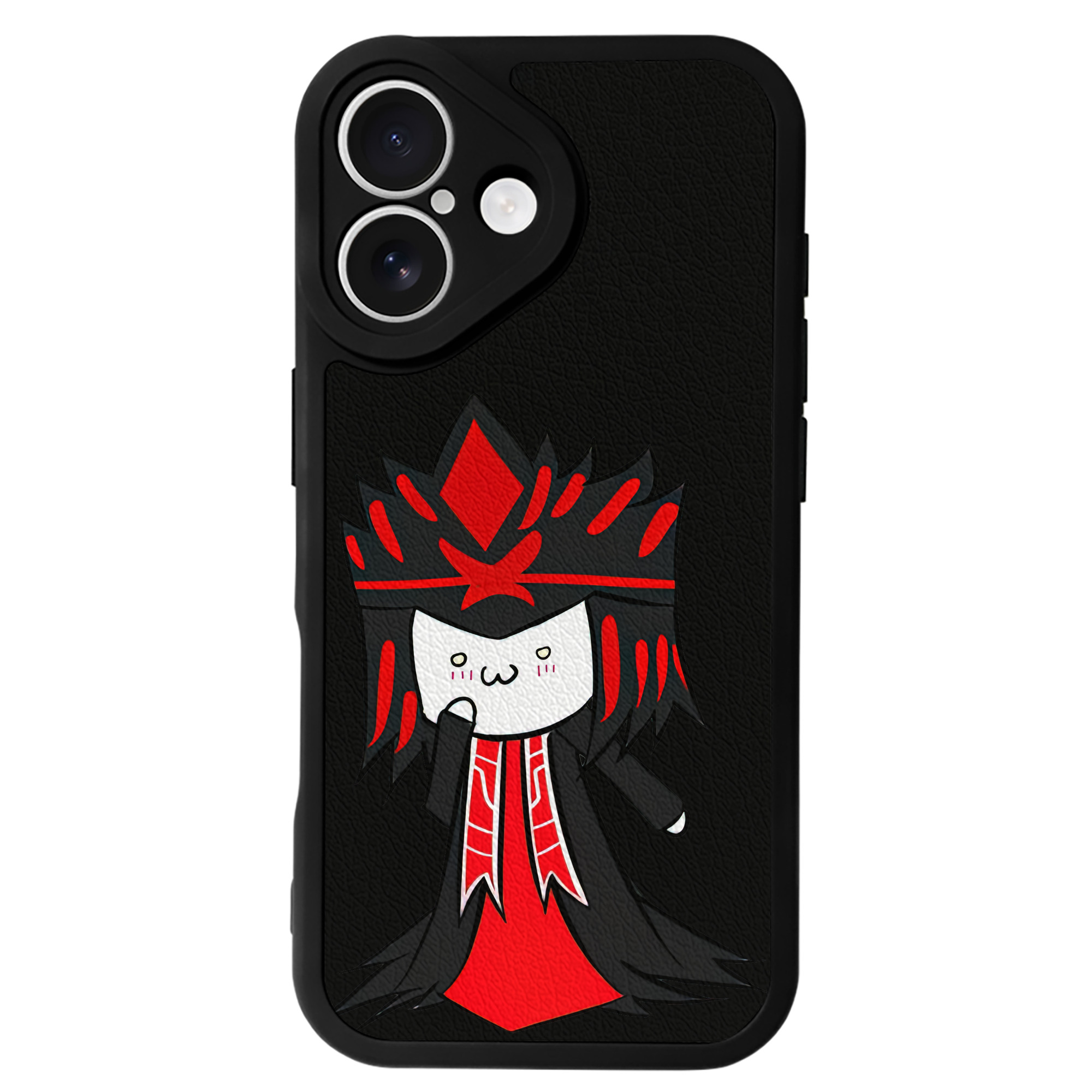 （画像用） リーグ・オブ・レジェンド League of Legends LOL 【iPhone 16シリーズ対応】シリコンスマホケース（レザー調） 材質：シリコン